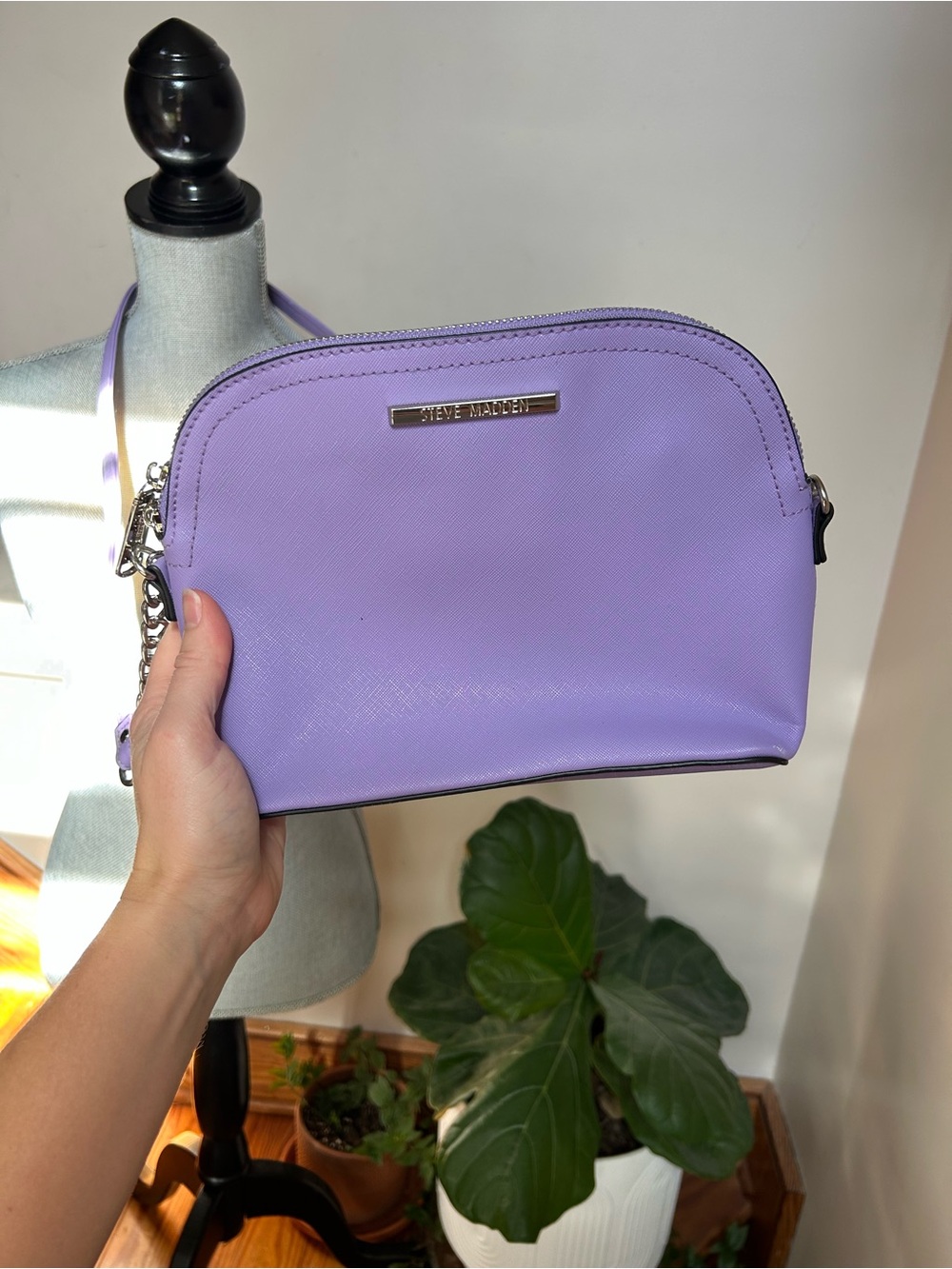 Steve Madden Lavender Crossbody Bag
